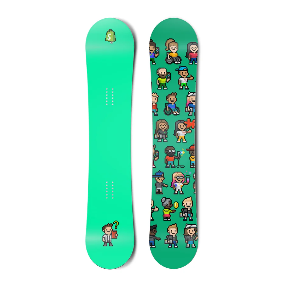 Pixel Park snowboard